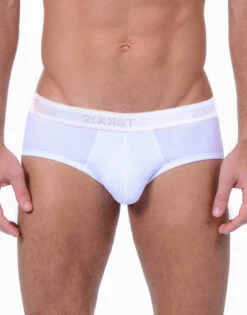 2xist 3-Pack Cotton Contour Pouch Brief 020303 -Underline Fashion Store 020303 white
