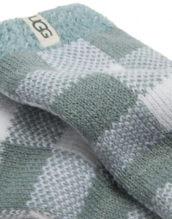 UGG Women Vanna Check Fleece Lined Sock 1097711 -Underline Fashion Store 1097711 STWT 1