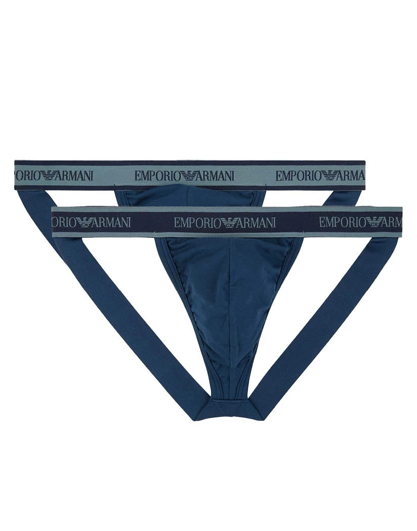 Emporio Armani Jock Strap 2-Pack 111932-1A717 4 Emporio Armani Jock Strap 2-Pack 111932-1A717 - Image 4