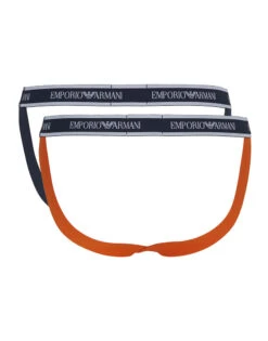 Emporio Armani Core Logoband 2-Pack Jockstrap 111932-03563 -Underline Fashion Store 111932 2R717 03563 2