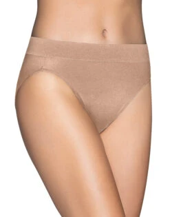 Vanity Fair Beyond Comfort Hi-Cut Brief 13212 -Underline Fashion Store 13212 Honey Beige front crop SQ
