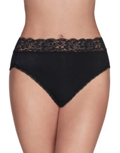 Vanity Fair Flattering Lace Hi Cut Brief 13280 -Underline Fashion Store 13280 MidnightBlack 500 1Front 3x4 53487ca1 21a1 4b38 a0af 05bcd8111402