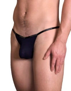 Doreanse Ribbed Modal T Thong 1330 -Underline Fashion Store 1330 NVY 6