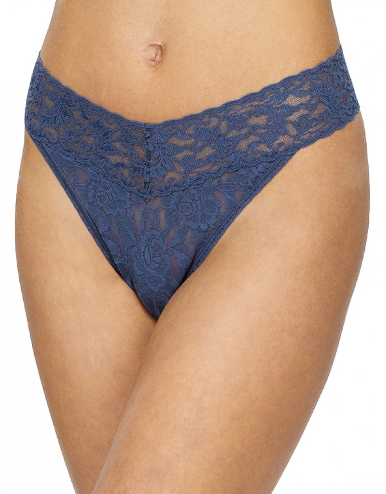Hanky Panky Stretch Signature Original Rise Lace Thong 4811 8 Hanky Panky Stretch Signature Original Rise Lace Thong 4811 - Image 8
