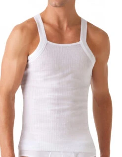 2xist Men's 2-Pack Essential Range Square Cut Tank Tops 020227 -Underline Fashion Store 202593