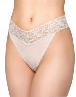 Hanky Panky Cotton With A Conscience Original Rise Thong 891801 -Underline Fashion Store 203925
