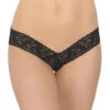 Hanky Panky After Midnight Crotchless Low Rise Thong 481001