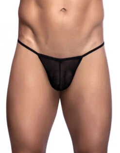 MOB Men's Tulle G-String Underwear MBL07 -Underline Fashion Store 205059