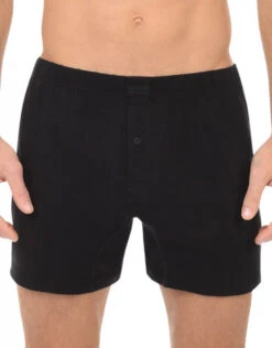 2xist Men's Pima Cotton Knit Boxer Short 041007