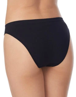 On Gossamer Cabana Cotton Seamless Bikini G1284 -Underline Fashion Store 28 G1284 I001A BLACK 0788