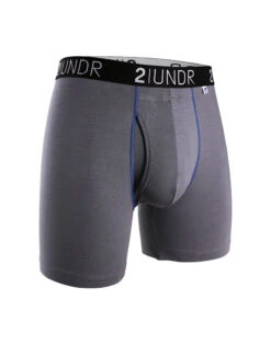 2UNDR Men's Swing Shift Boxer Brief 2U01BB -Underline Fashion Store 2UNDR 2U01BB Grey Blue 001 FLAT c93d26d1 cd2e 4fc6 a078 8b6cee9dbf63
