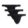 2xist Men's 3-Pack Essential Core Y-Back Thongs 020302
