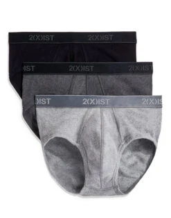 2xist 3-Pack Cotton Contour Pouch Brief 020303 -Underline Fashion Store 2xist 020303 Black Heather Grey Charcoal Grey 006 FLAT 1c7a347e 91e1 49bf 9a4f bcac6f2b03f8