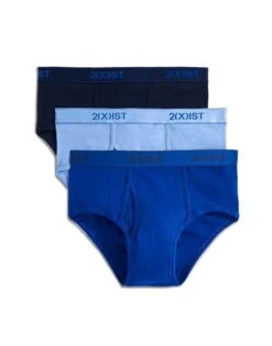 2xist 3-Pack Cotton Contour Pouch Brief 020303 -Underline Fashion Store 2xist 020303 Navy Cobalt Porcelain 420NL FLAT 2317e482 1d18 4932 bae5 fb91515c5e27