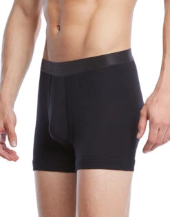 2xist Men's Pima Cotton Contour Boxer Brief 041004 -Underline Fashion Store 2xist 041004 Black B 3