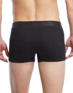 2xist Men's Pima Cotton Trunk 041023 -Underline Fashion Store 2xist 041023 Black B 2