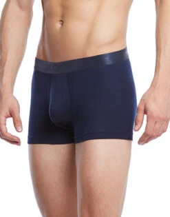 2xist Men's Pima Cotton Trunk 041023 -Underline Fashion Store 2xist 041023 Navy Blazer B 3