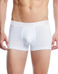 2xist Men's Pima Cotton Trunk 041023 -Underline Fashion Store 2xist 041023 White B 3