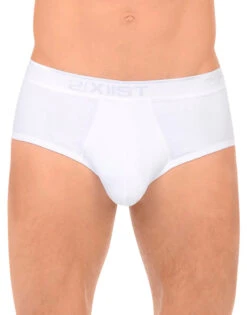 2xist Pima Cotton Contour Pouch Brief 041003 -Underline Fashion Store 2xist 3104100301 White 10001 Bt 1 1