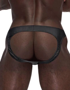 Male Power Barely There Moonshine 301-272 -Underline Fashion Store 301272BK Back