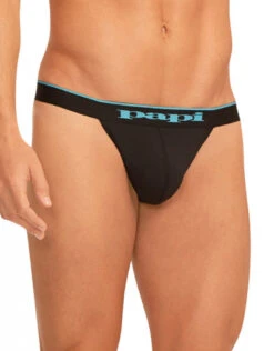 Papi 3-Pack Cotton Stretch Thongs 980902 -Underline Fashion Store 325007