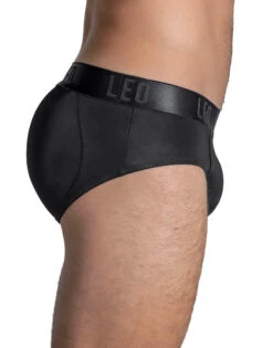 Leo Padded Butt Enhancer Brief 033293 -Underline Fashion Store 33293 Black 02
