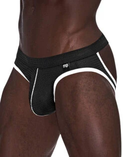 Male Power Sport Mesh Jock 354-273 -Underline Fashion Store 354273BK 1