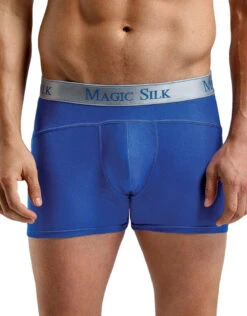 Magic Silk Men's Knit Panel Boxer Brief 6886 -Underline Fashion Store 420280