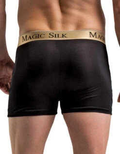 Magic Silk Men's Knit Panel Boxer Brief 6886 -Underline Fashion Store 420298