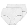 Exquisite Form 2 Pack Medium Control Shaping Briefs 51070557A