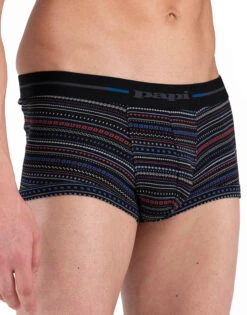 Papi Pencil Stripe Brazilian Trunk 554569 -Underline Fashion Store 554569BLACK 3