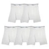 Fruit Of The Loom 5-Pack Coolzone White Boxer Brief 5BL7600