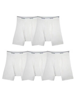 Fruit Of The Loom 5-Pack Coolzone White Boxer Brief 5BL7600