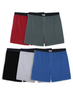 Fruit Of The Loom 5-Pack Asst Knit Boxer 5P540TG