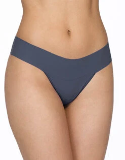 Hanky Panky Breathe "Eve" Natural Rise Thong 6J1661B -Underline Fashion Store 6J1661B granite