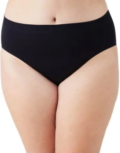 Wacoal B-Smooth Seamless Hi-Cut Brief 834175 -Underline Fashion Store 834175 XL BK