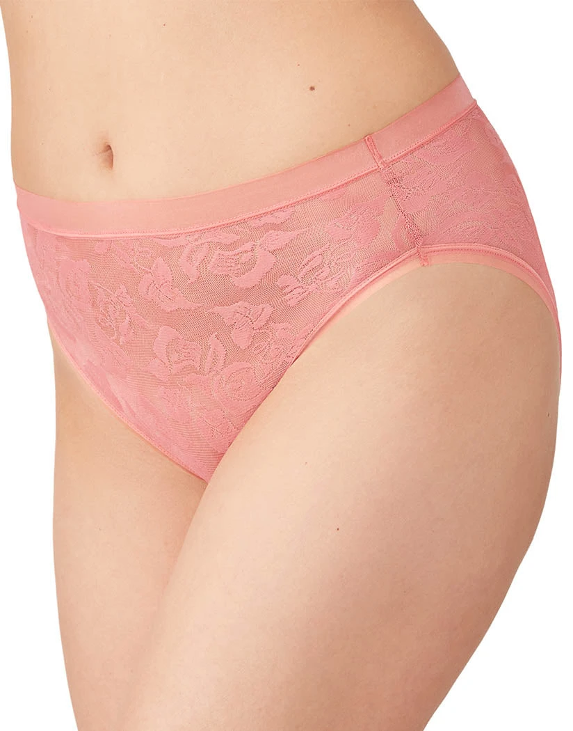 Wacoal Awareness Hi-Cut Panty Faded Rose 871101 3 Wacoal Awareness Hi-Cut Panty Faded Rose 871101 - Image 3