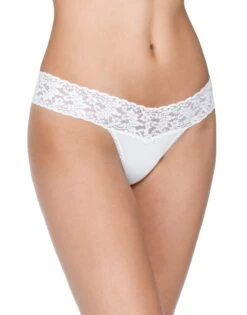 Hanky Panky 3 Pack Cotton With A Conscience Low Rise Thong 8915813PK -Underline Fashion Store 891581XS white 86005b8a 92e8 4cea 8806 8bd8cabe52a7