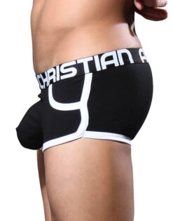 Andrew Christian Almost Naked Retro Pocket Boxer 92831 -Underline Fashion Store 92831Boxer Black03