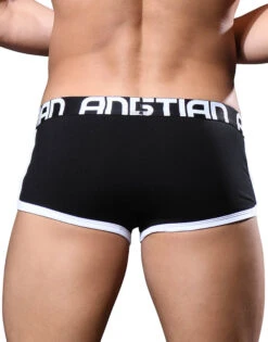 Andrew Christian Almost Naked Retro Pocket Boxer 92831 -Underline Fashion Store 92831Boxer Black05