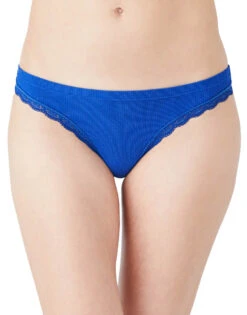 B.tempt'd By Wacoal Innocence Daywear Thong Galaxy Blue 979214