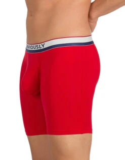 Obviously PrimeMan 6 Inch Boxer Brief A09 -Underline Fashion Store A09 1D Side