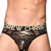 Andrew Christian Metallic Blast Mesh Frame Jock W/ Almost Naked 92201
