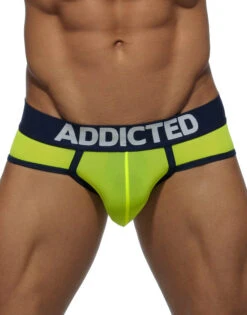 Addicted 3- Pack Light Brief AD402P -Underline Fashion Store AD402 C03F