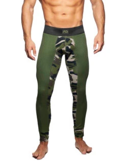 Addicted Camo- Rib Long John AD781 -Underline Fashion Store AD781 17F