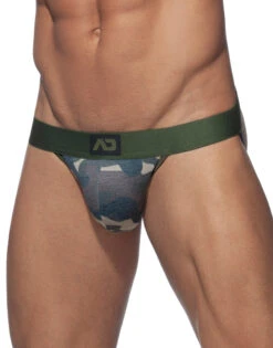 Addicted Washed Camo Jock AD813
