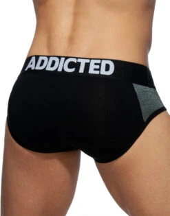 Addicted Mini Stripes Brief AD902 -Underline Fashion Store AD902 C10B