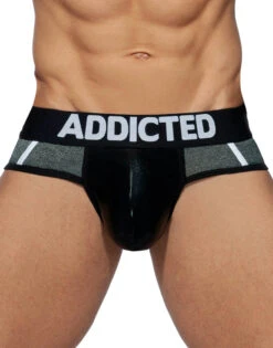 Addicted Mini Stripes Brief AD902