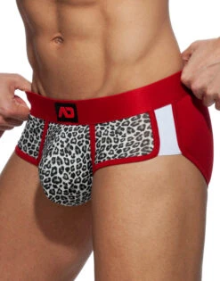 Addicted Leopard Combi Brief AD948 -Underline Fashion Store AD948 C06L