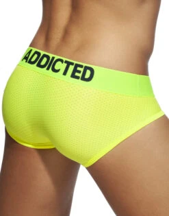 Addicted Ring Up Neon Mesh Brief AD951 -Underline Fashion Store AD951 C31B